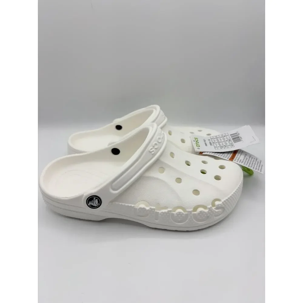 Crocs Classic Kids Clog 206991 Size J6 Youth 6 Slip On White NWT
